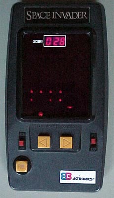The original handheld Space Invader game