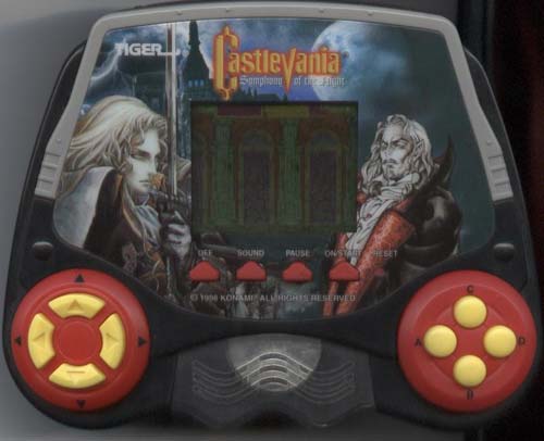 Tiger Castlevania Symphony of the Night (1998, LCD, 2 AA Batteries, Model# ?