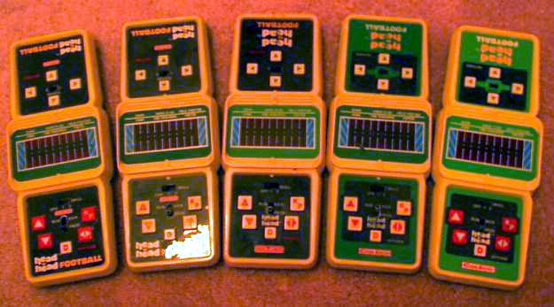 coleco head to head football