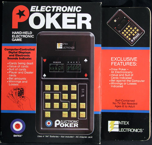 electronic poker game