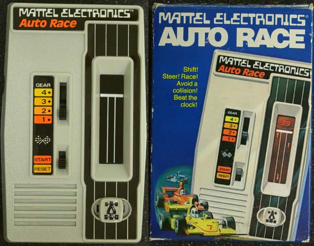 mattel electronics auto race