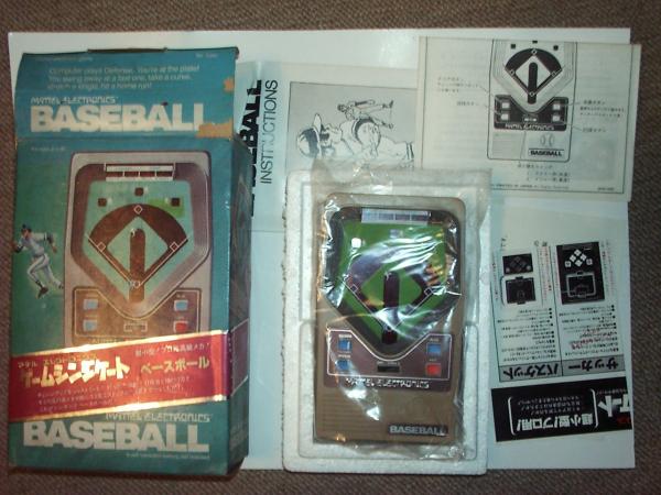 mattel baseball 1978