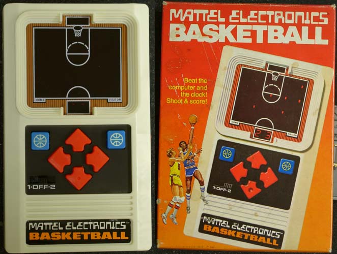 mattel electronic basketball game