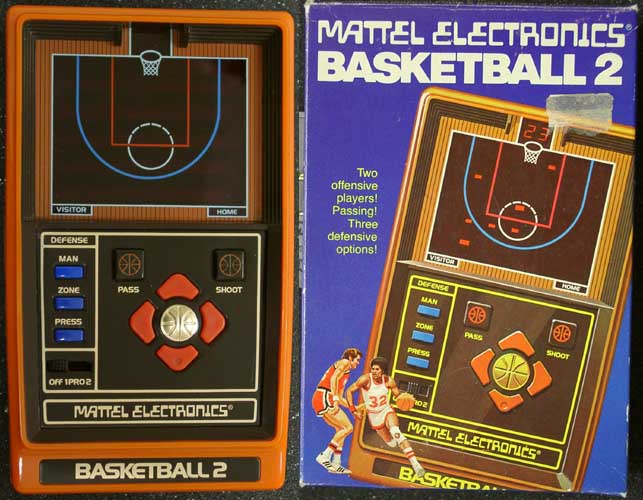 mattel electronics basketball 2