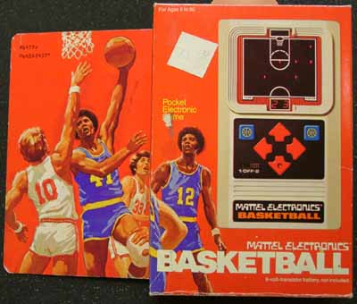 mattel electronic basketball vintage