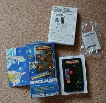 mattel electronics battlestar galactica space alert