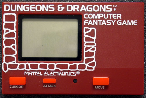 mattel electronics dungeons & dragons