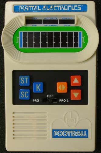 Mattel Classic Electronic Football World's Coolest Mini Game 2016 for sale online 