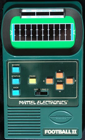 mattel electronics football 2 worth