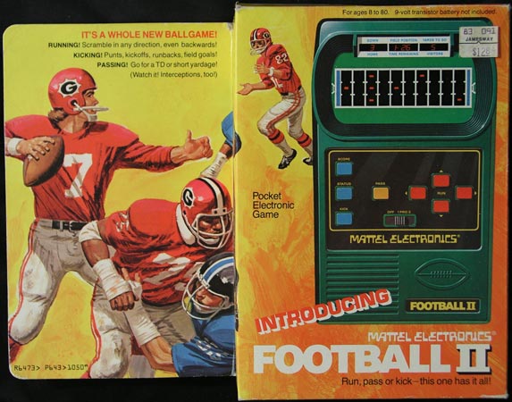 mattel electronics football 2