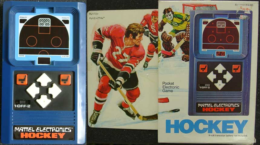 mattel electronics hockey