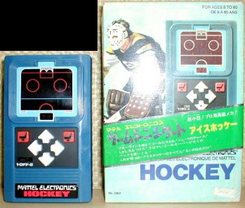 mattel electronics hockey