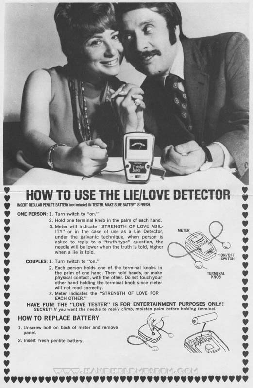 1969 Nintendo Electronic Love Tester (ラブテスター) – Nintendo