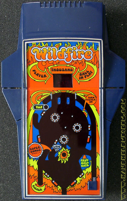 wildfire electronic pinball game