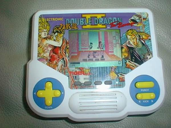 Tiger's LCD Handheld DOUBLE DRAGON Game (1988)