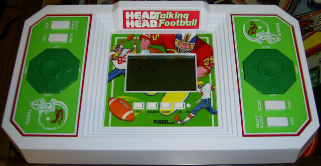 head to head electronic football