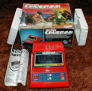 tomy caveman electronic game